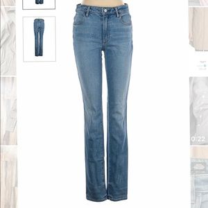 Denim X Alexander Wang light wash straight leg